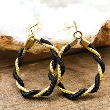 עגילים מיוחדים, עגילי חישוק זהב, עגילי חישוק קלים, עגילי חישוק לעור רגיש, עגילים מצמח הזהב,